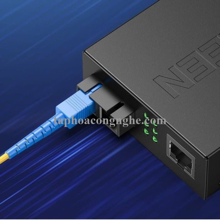 Ugreen 70664 3M SC-SC cáp nhảy quang Single mode màu vàng Optical Fiber NW131 30070664